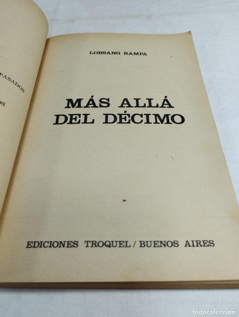 Libros de segunda mano: M&aacute;s all&aacute; del d&eacute;cimo. Lobsang Rampa - Foto 2