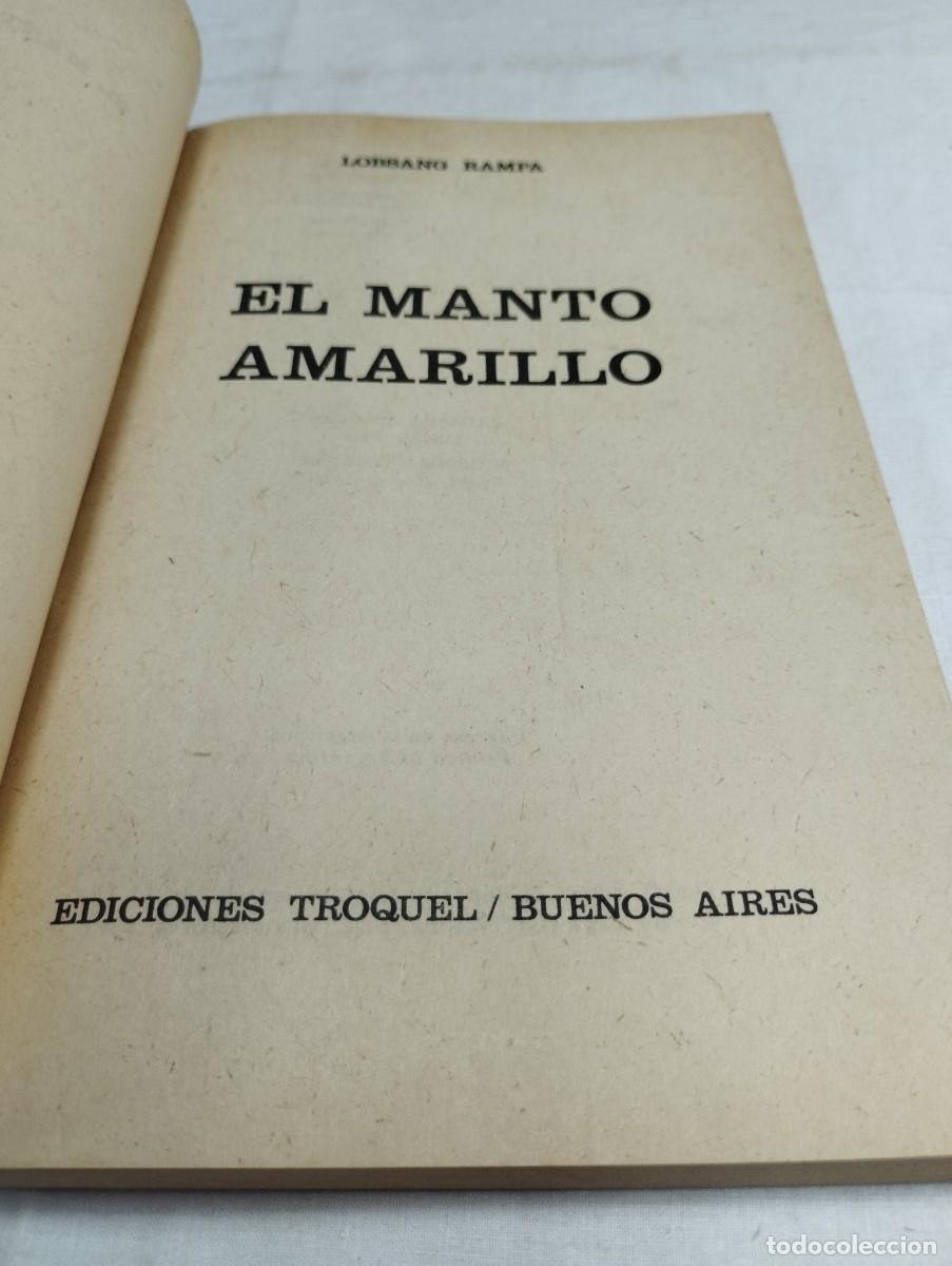 Libros de segunda mano: El manto amarillo. Lobsang Rampa - Foto 2
