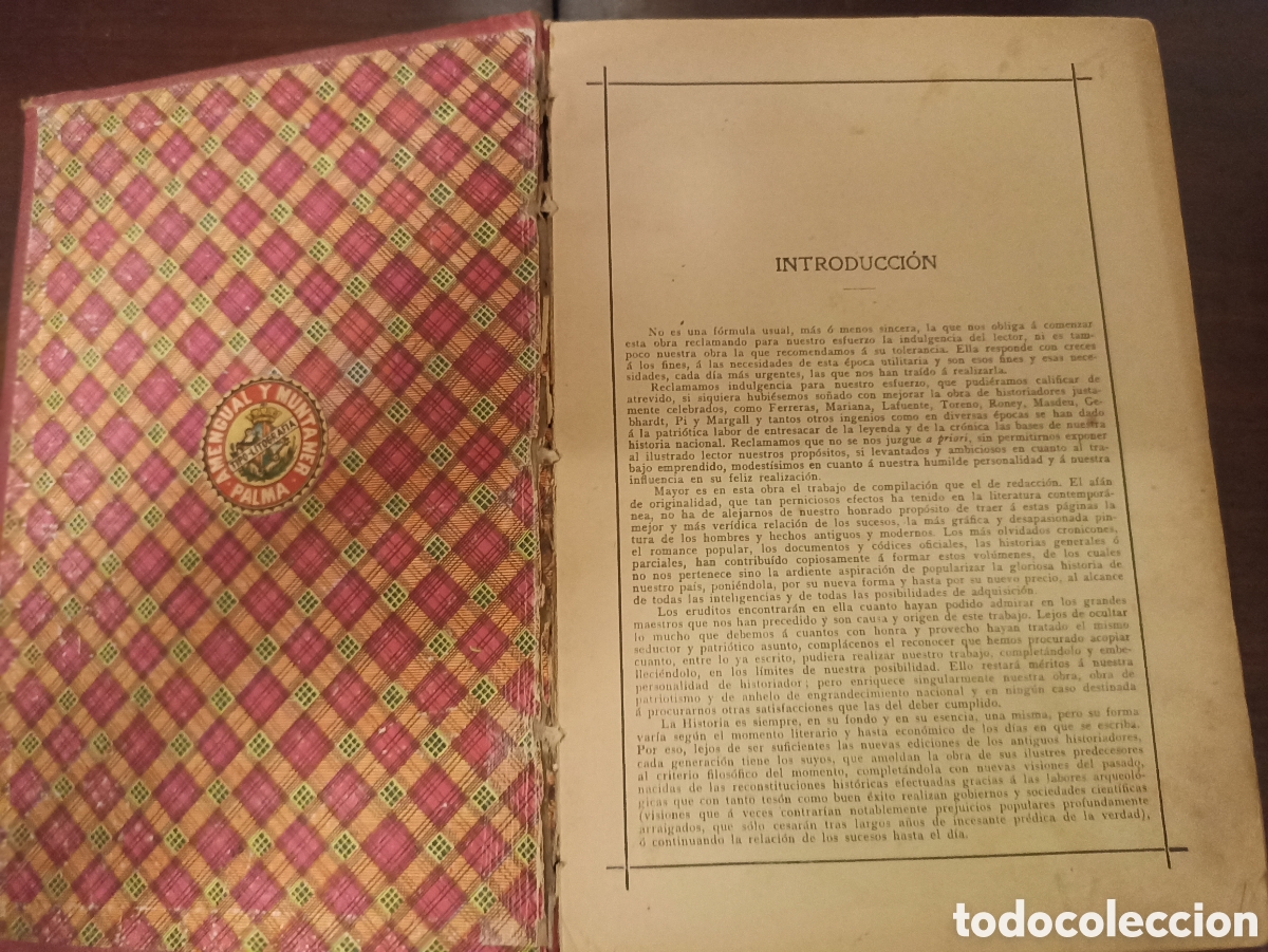 Libros de segunda mano: 2 tomos Historia general de Espa&ntilde;a -Carcer - Foto 3