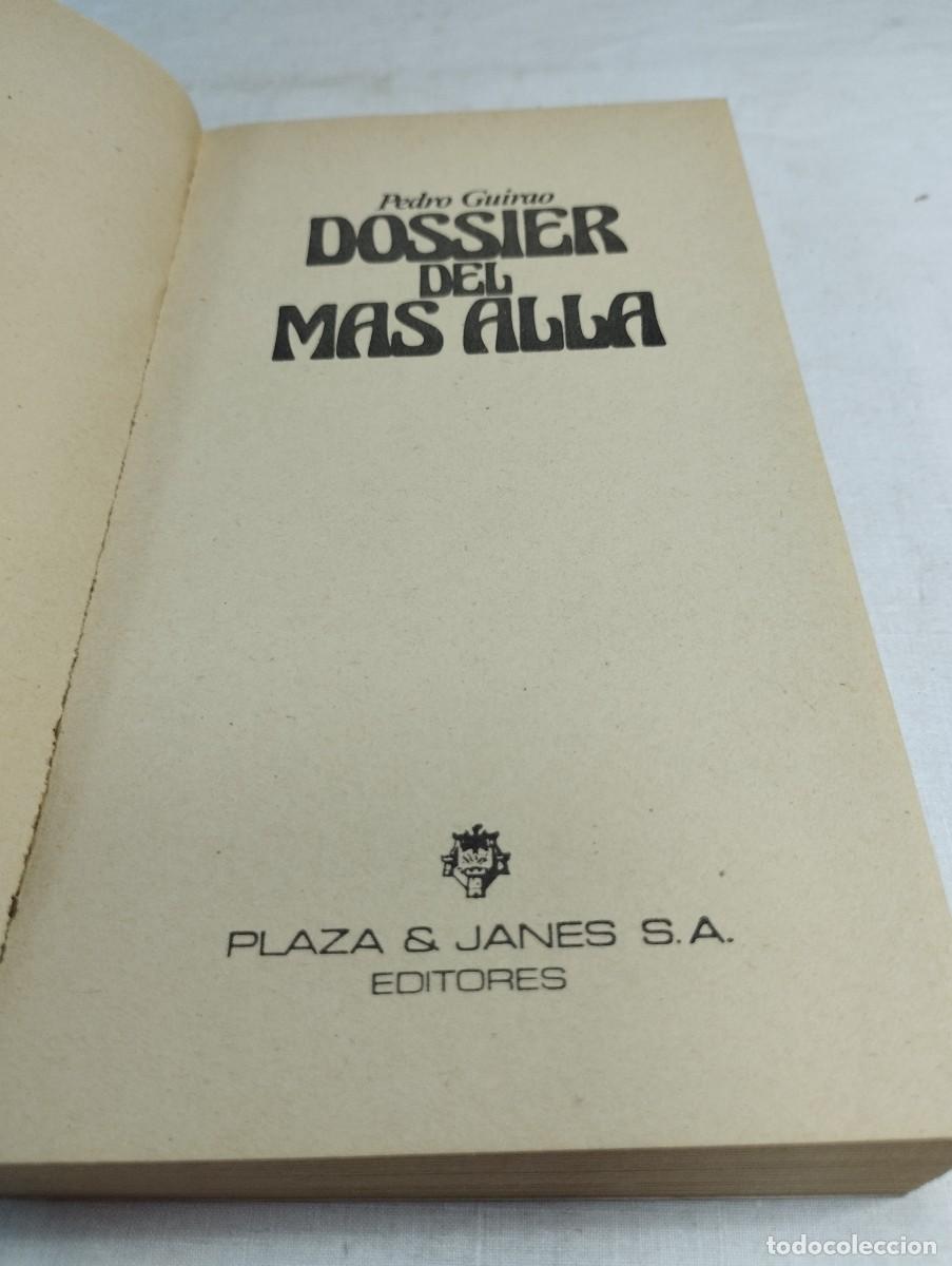 Libros de segunda mano: Dossier del m&aacute;s all&aacute;. Pedro Guirao - Foto 2