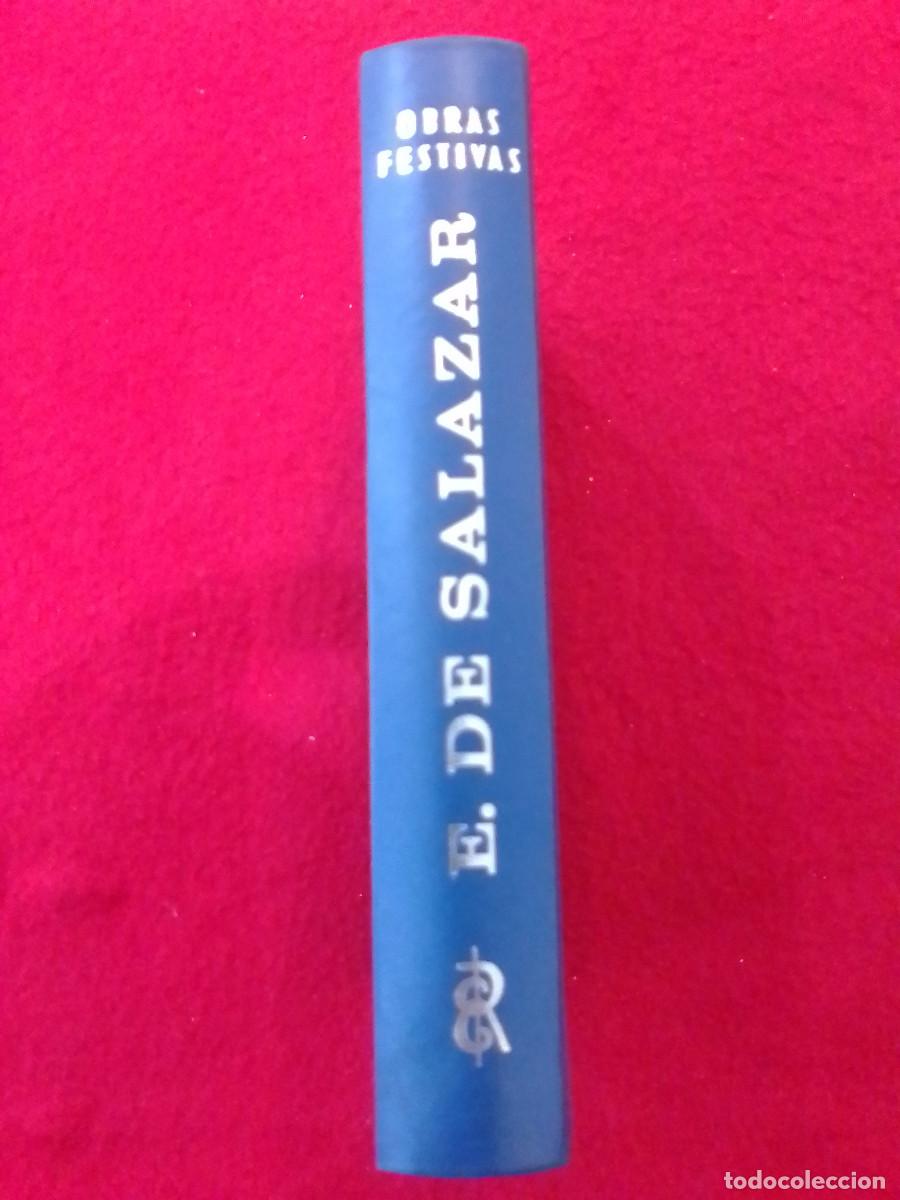 Libros de segunda mano: Obras Festivas - Eugenio de Salazar - Romerman Ediciones. 1968 - Foto 3