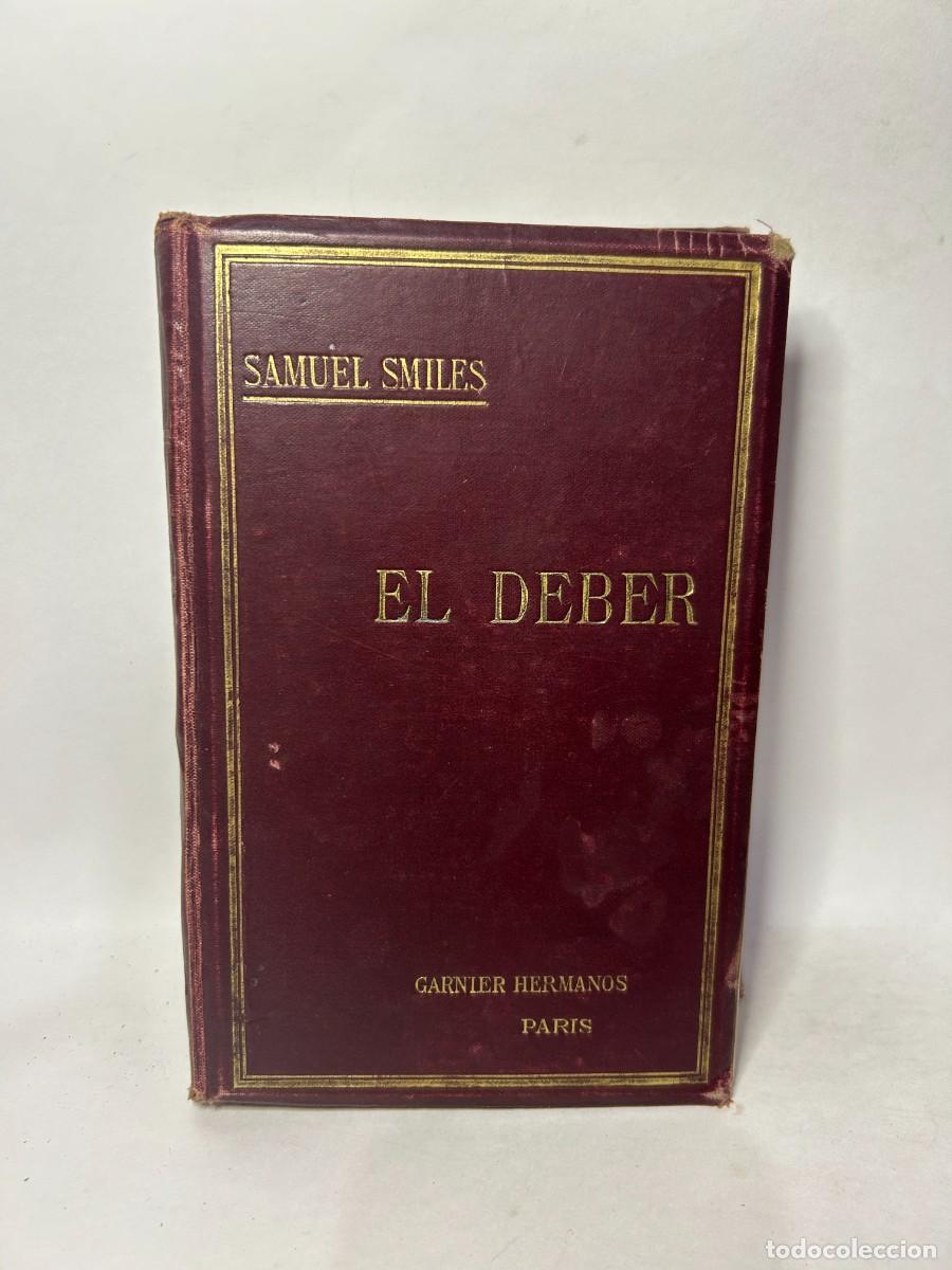 Libros de segunda mano: SAMUEL SMILES - EL DEBER - Foto 1
