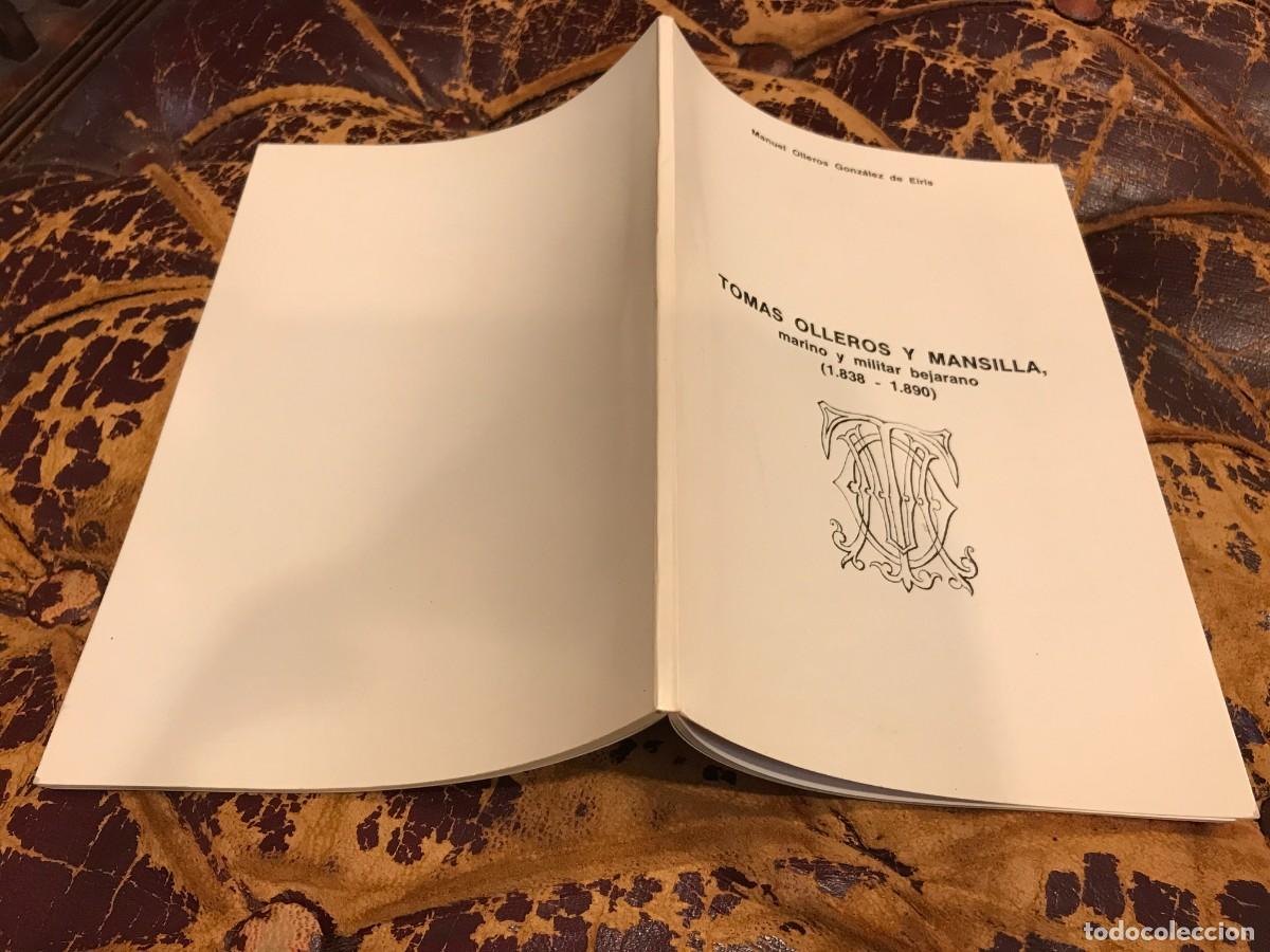 Livres d'occasion: MANUEL OLLEROS. TOM&Aacute;S OLLEROS Y MANSILLA, MARINO Y MILITAR BEJARANO (1838-1890)