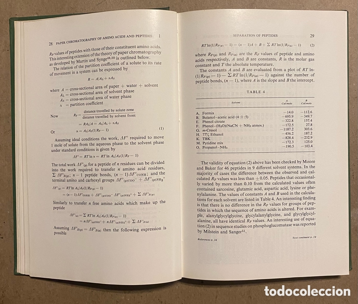 Libros de segunda mano: TECHNIQUES IN PROTEIN CHEMISTRY. J. LEGGETT BAILEY. ELSEVIER PUBLISHING CO. 1962. - Foto 3