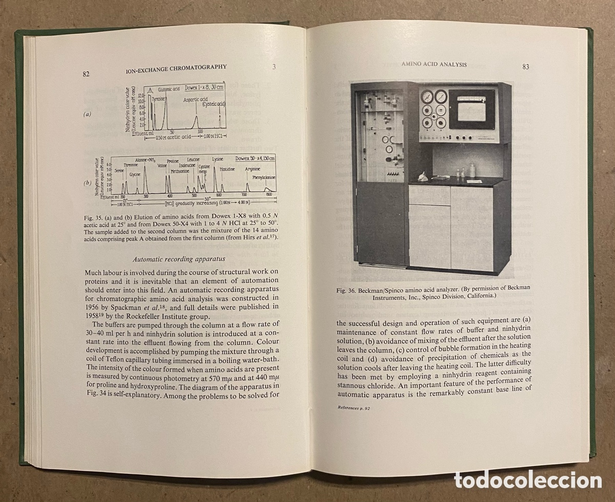 Libros de segunda mano: TECHNIQUES IN PROTEIN CHEMISTRY. J. LEGGETT BAILEY. ELSEVIER PUBLISHING CO. 1962. - Foto 4