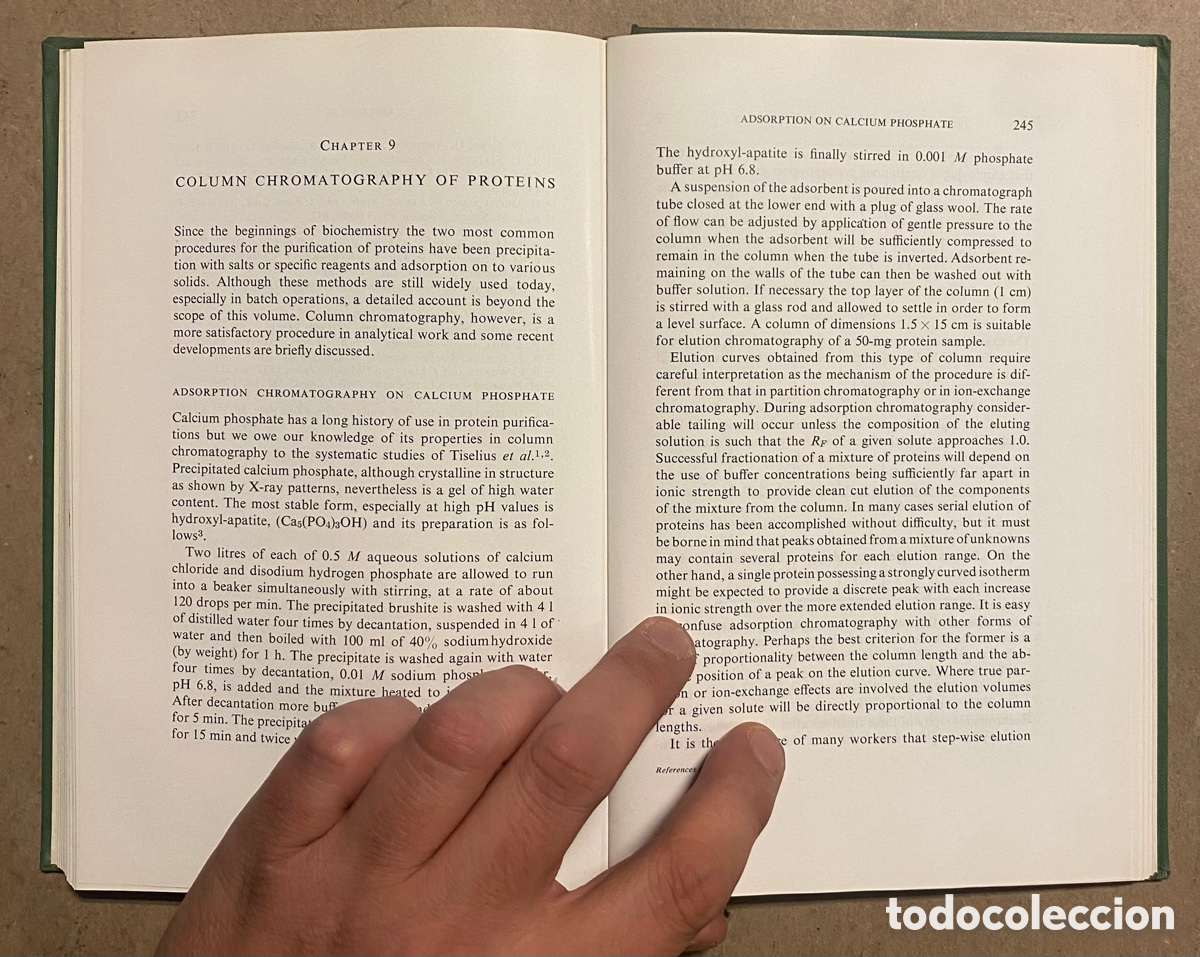 Libros de segunda mano: TECHNIQUES IN PROTEIN CHEMISTRY. J. LEGGETT BAILEY. ELSEVIER PUBLISHING CO. 1962. - Foto 6