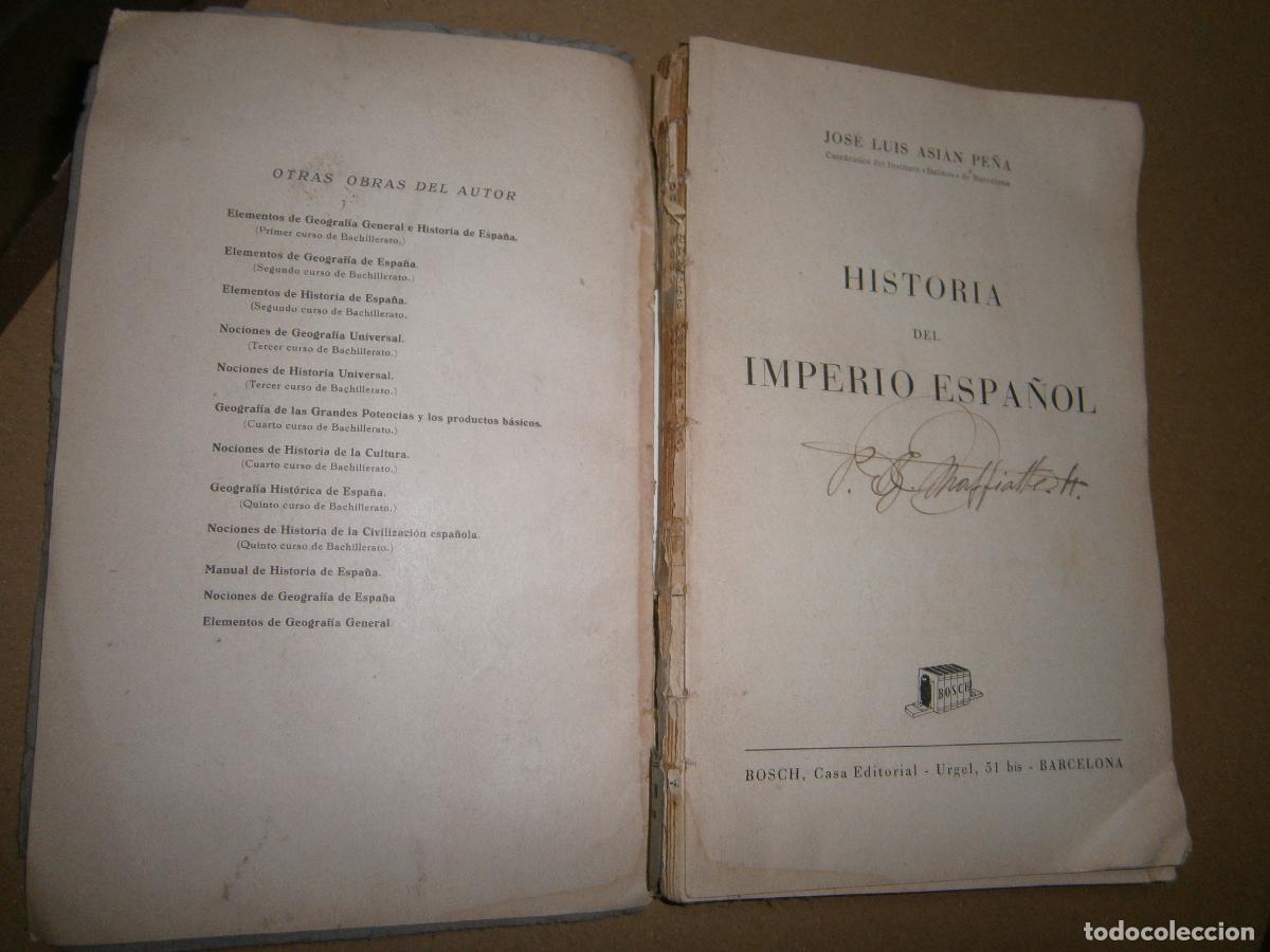 Libros de segunda mano: HISTORIA DEL IMPERIO ESPA&Ntilde;OL - Foto 1