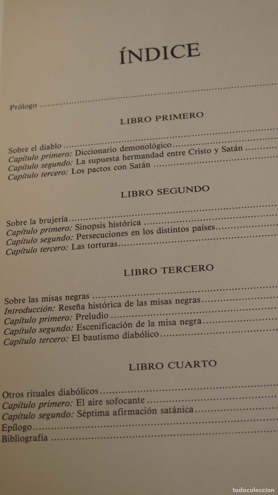 Libros de segunda mano: EL PODER DEL DIABLO Pactos Sat&aacute;nicos - Foto 2