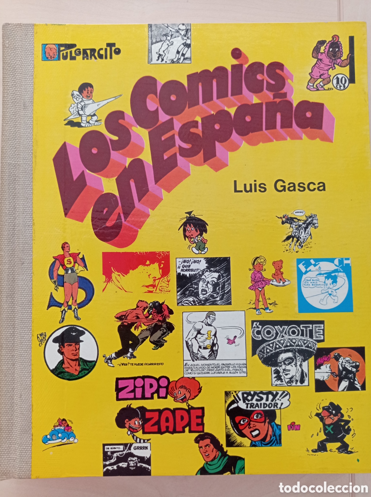 Libros de segunda mano: LOS COMICS EN ESPA&Ntilde;A. LUIS GASCA. ED. LUMEN, 1969. - Foto 1
