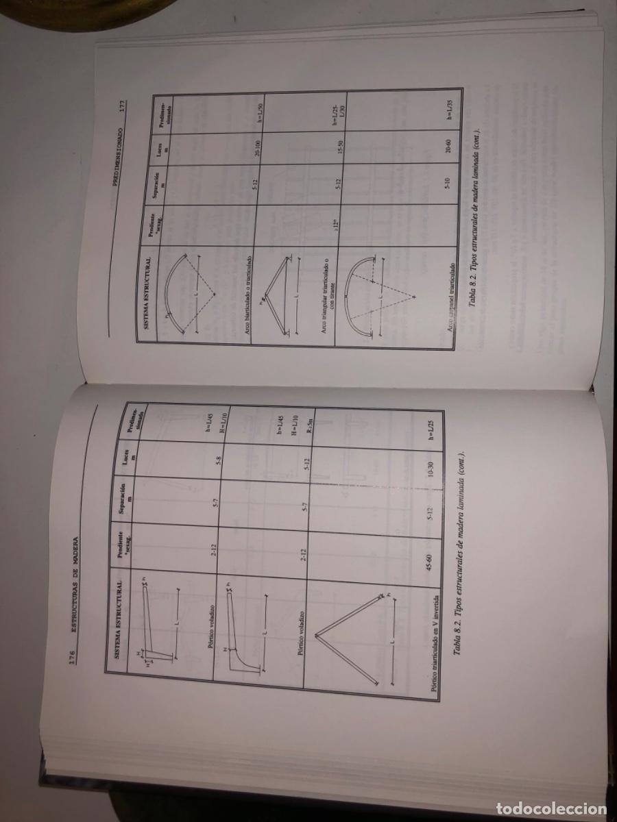 Libros de segunda mano: ESTRUCTURAS DE MADERA DISE&Ntilde;O Y C&Aacute;LCULO AITIM - Foto 5