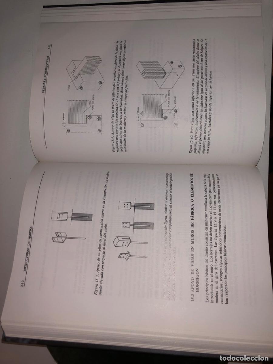 Libros de segunda mano: ESTRUCTURAS DE MADERA DISE&Ntilde;O Y C&Aacute;LCULO AITIM - Foto 6