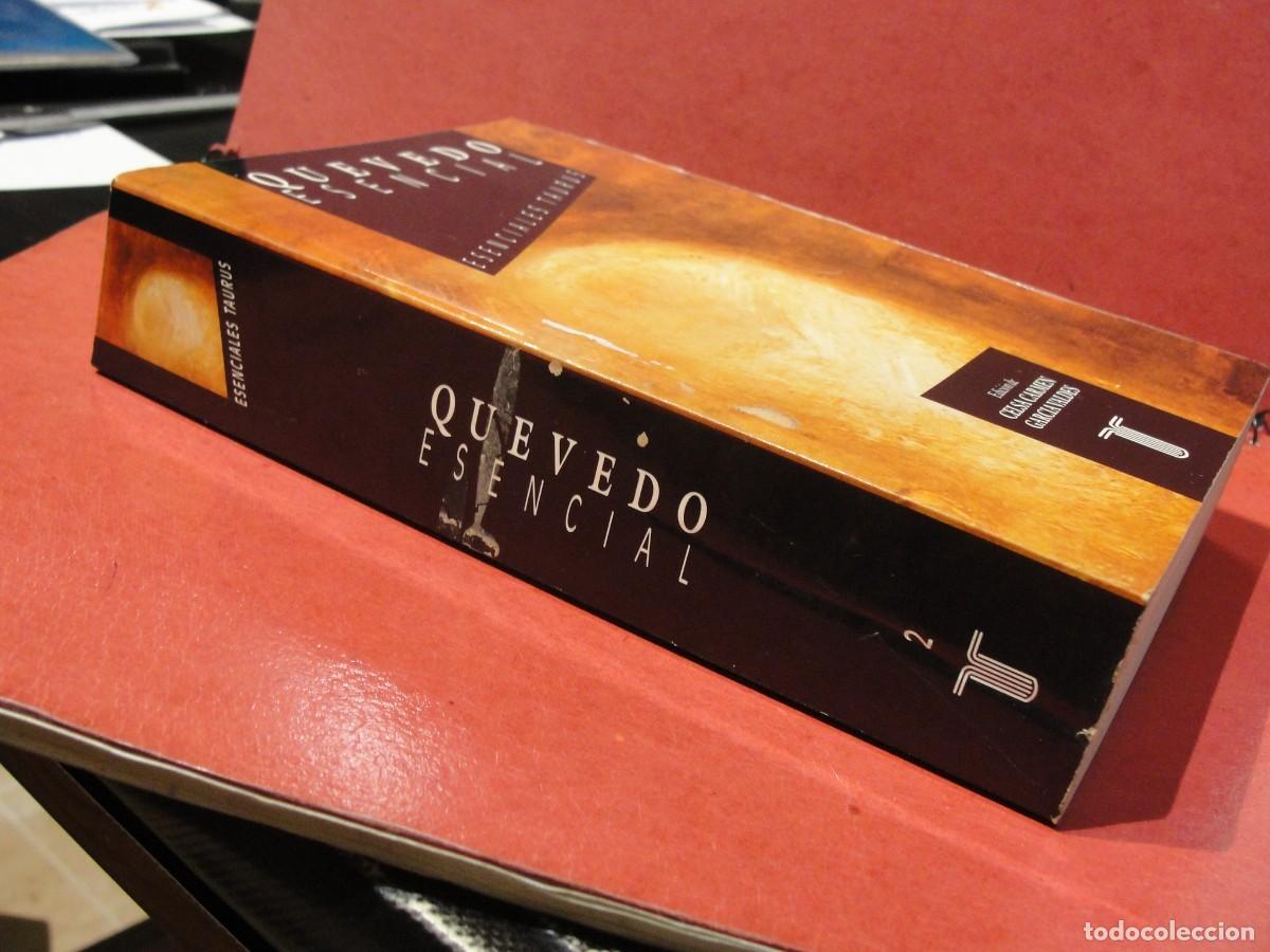 Libros de segunda mano: QUEVEDO ESENCIAL - TAURUS 1990 - SIN USAR JAMAS - INCLUYE EL BUSCON - Foto 3