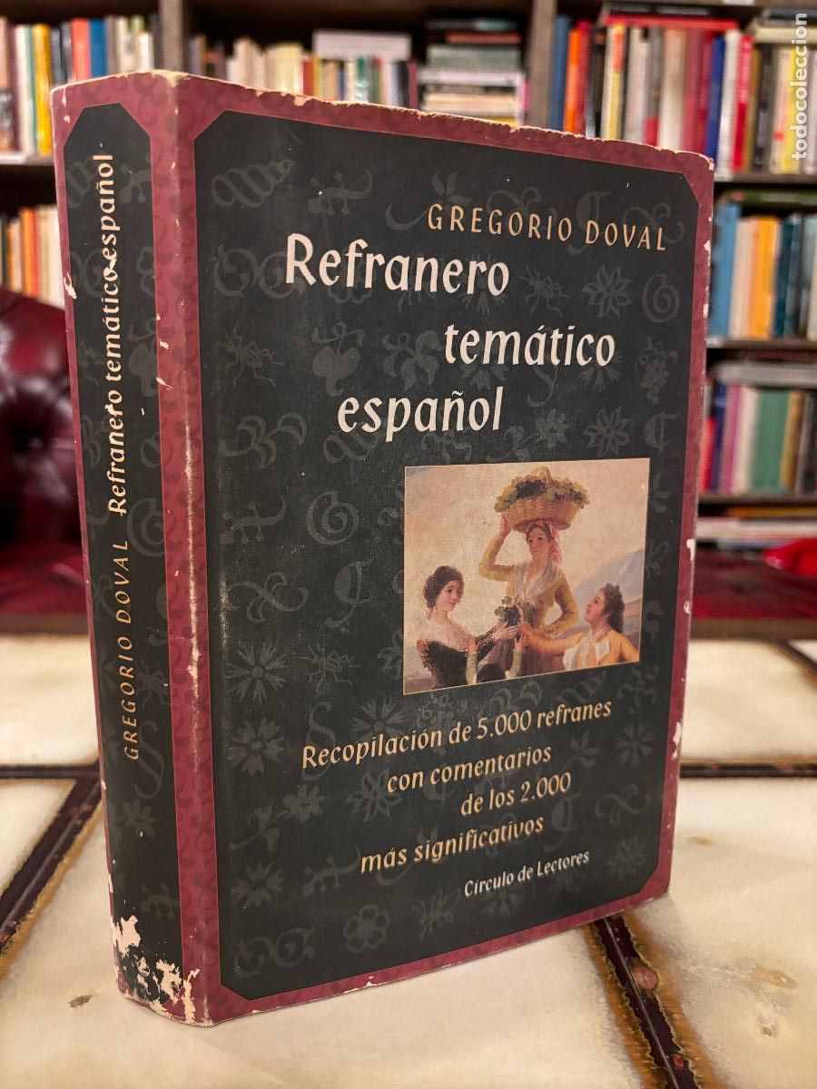 Libros de segunda mano: Refranero tem&aacute;tico espa&ntilde;ol. Gregorio Doval - Foto 1