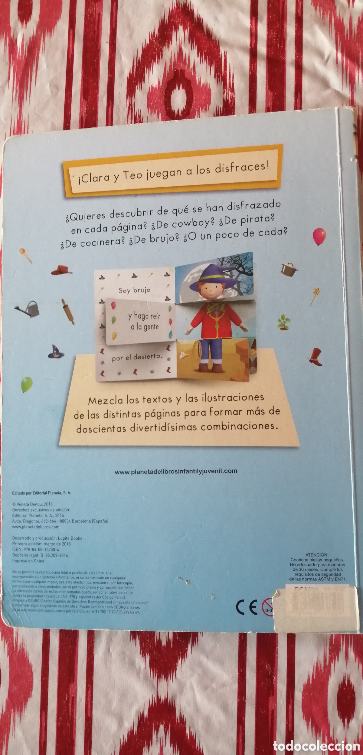 Libros de segunda mano: Teo &iquest;Quien soy? Violeta Denou Editorial Timun Mas de 200 combinaciones - Foto 11