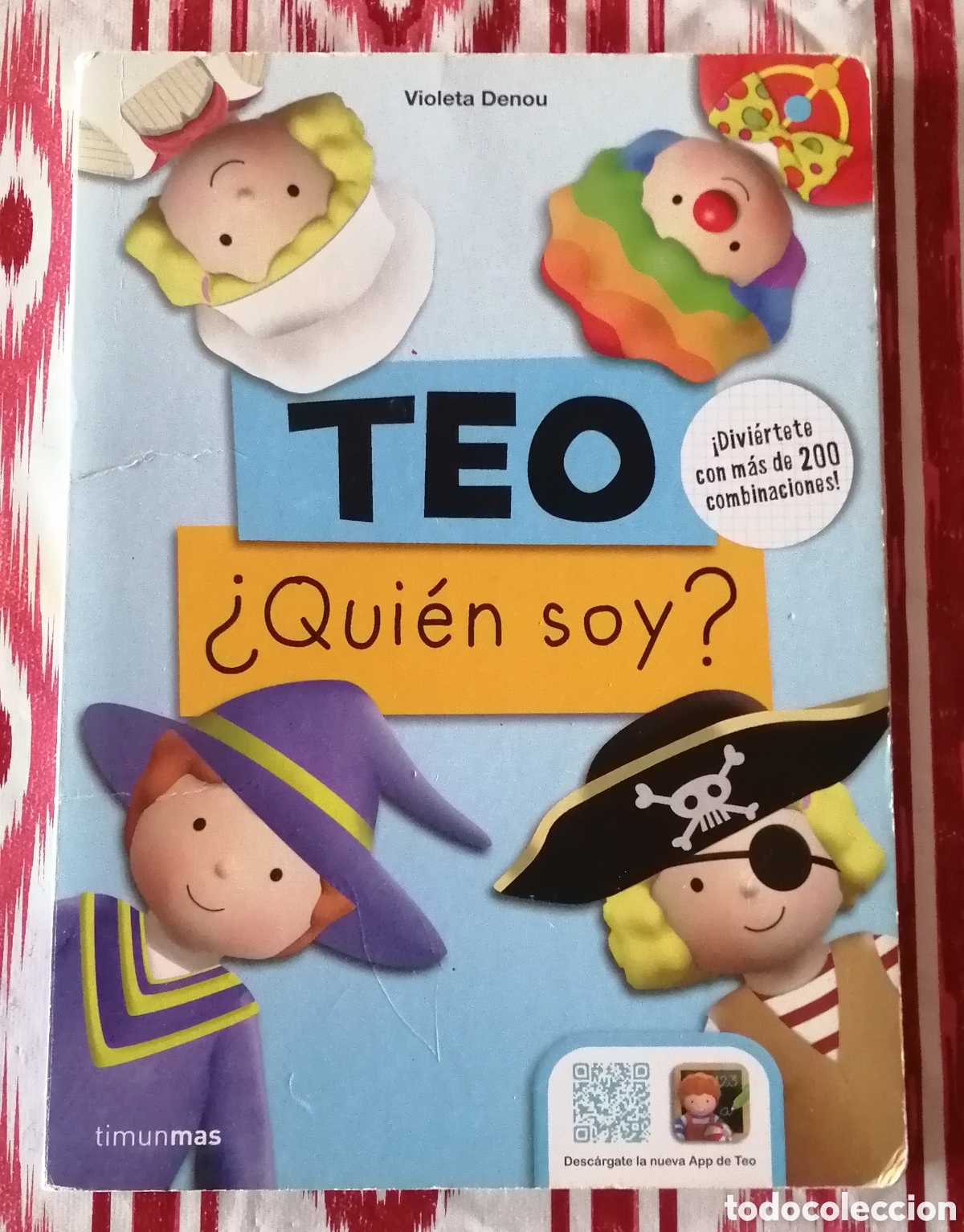 Libros de segunda mano: Teo &iquest;Quien soy? Violeta Denou Editorial Timun Mas de 200 combinaciones - Foto 1