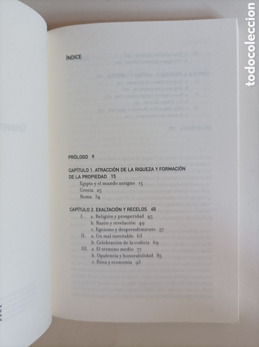 Libros de segunda mano: Ensayo sobre la riqueza&nbsp;/ Luis Saavedra - Foto 5