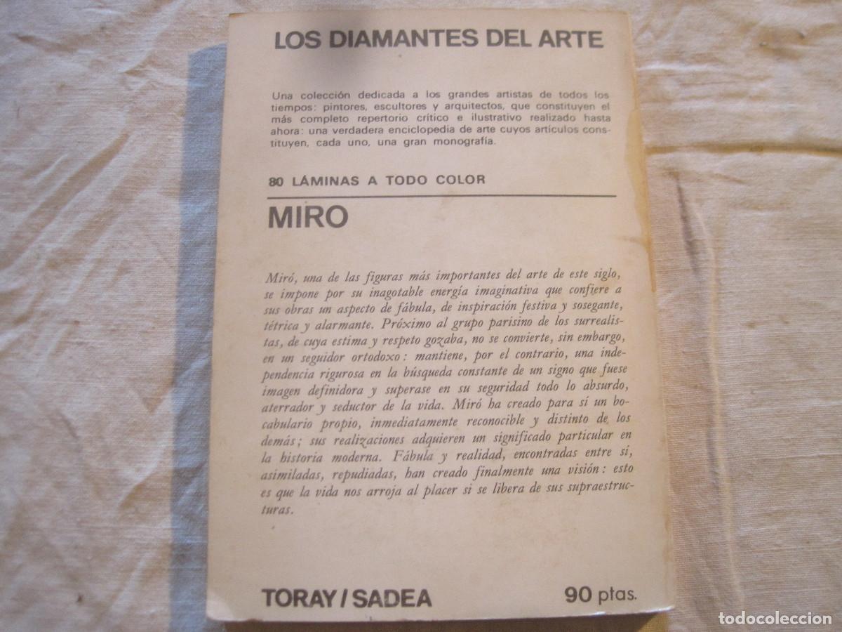 Libros de segunda mano: Umbro Apollonio - Mir&ograve;. Toray 1970 - Foto 3