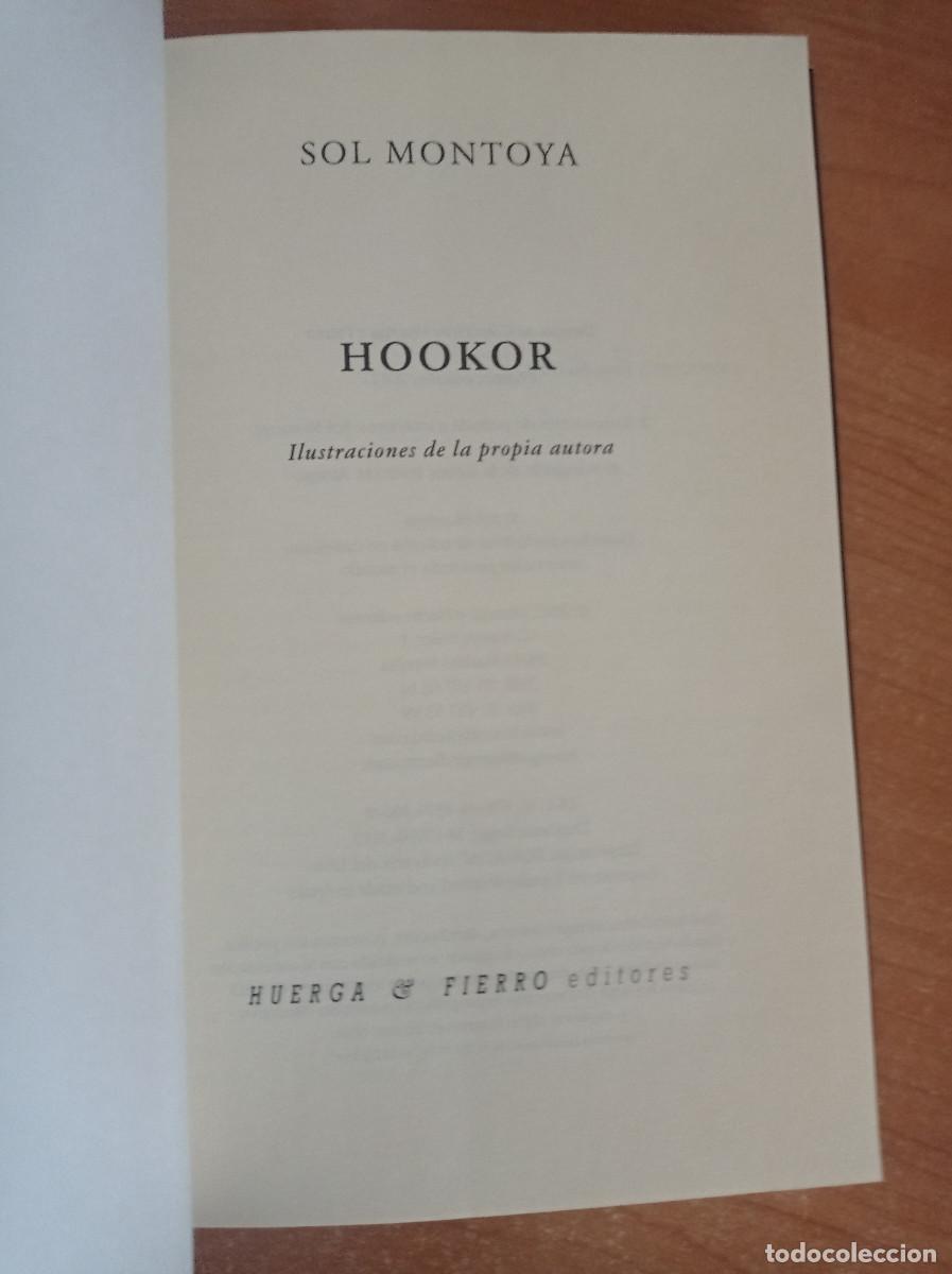 Libros de segunda mano: Hookor - Sol Montoya, Huerga y Fierro Editores, 2012 - Foto 2