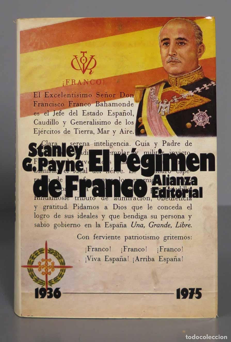 Libros de segunda mano: El r&eacute;gimen de Franco, 1936-1975 Payne - Foto 1