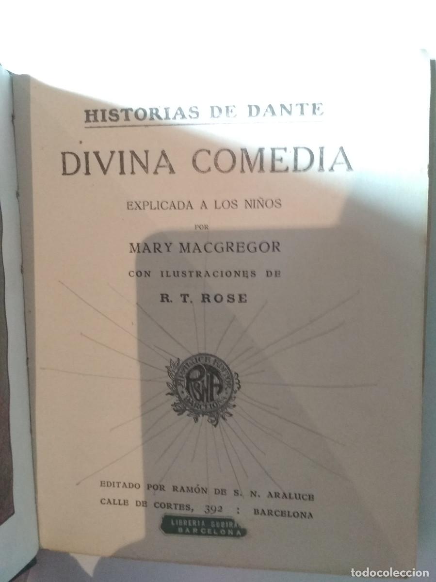 Libros de segunda mano: Mini libro - historias de Dante - Foto 3