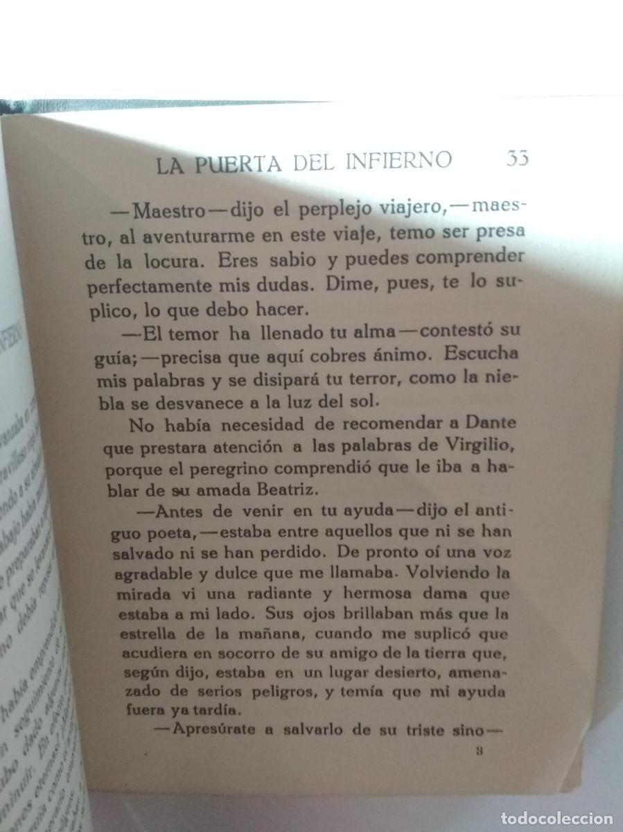 Libros de segunda mano: Mini libro - historias de Dante - Foto 4