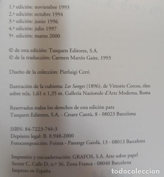 Libros de segunda mano: MADAME BOVARY, GUSTAVE FLAUBERT, TUSQUETS 2000 - Foto 3