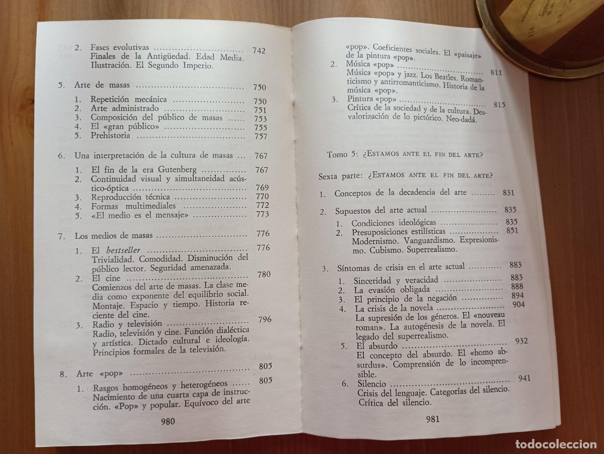 Libros de segunda mano: ARNOLD HAUSER &ndash; SOCIOLOGIA DEL ARTE 5 - Foto 4