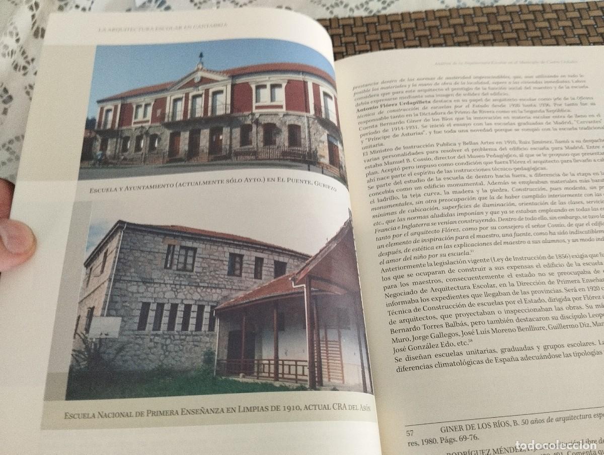 Libros de segunda mano: LA ARQUITECTURA ESCOLAR EN CANTABRIA - Foto 6