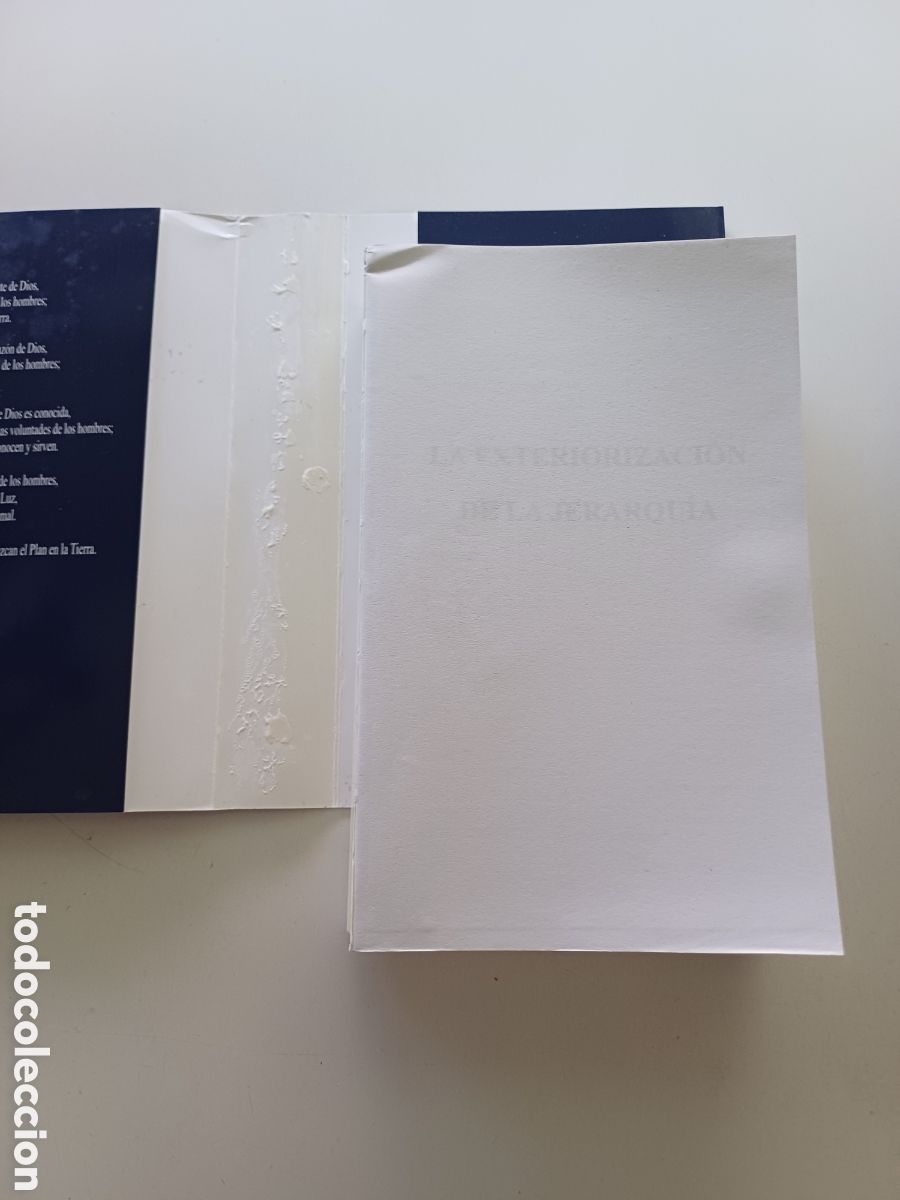 Libros de segunda mano: La exteriorizaci&oacute;n de la jerarqu&iacute;a Alice Bailey 2000 - Foto 2