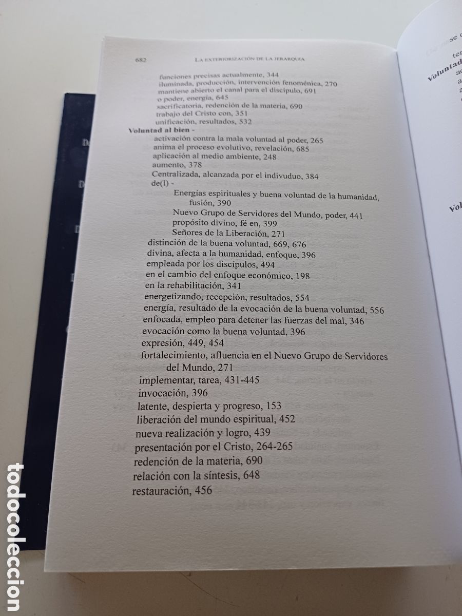 Libros de segunda mano: La exteriorizaci&oacute;n de la jerarqu&iacute;a Alice Bailey 2000 - Foto 4