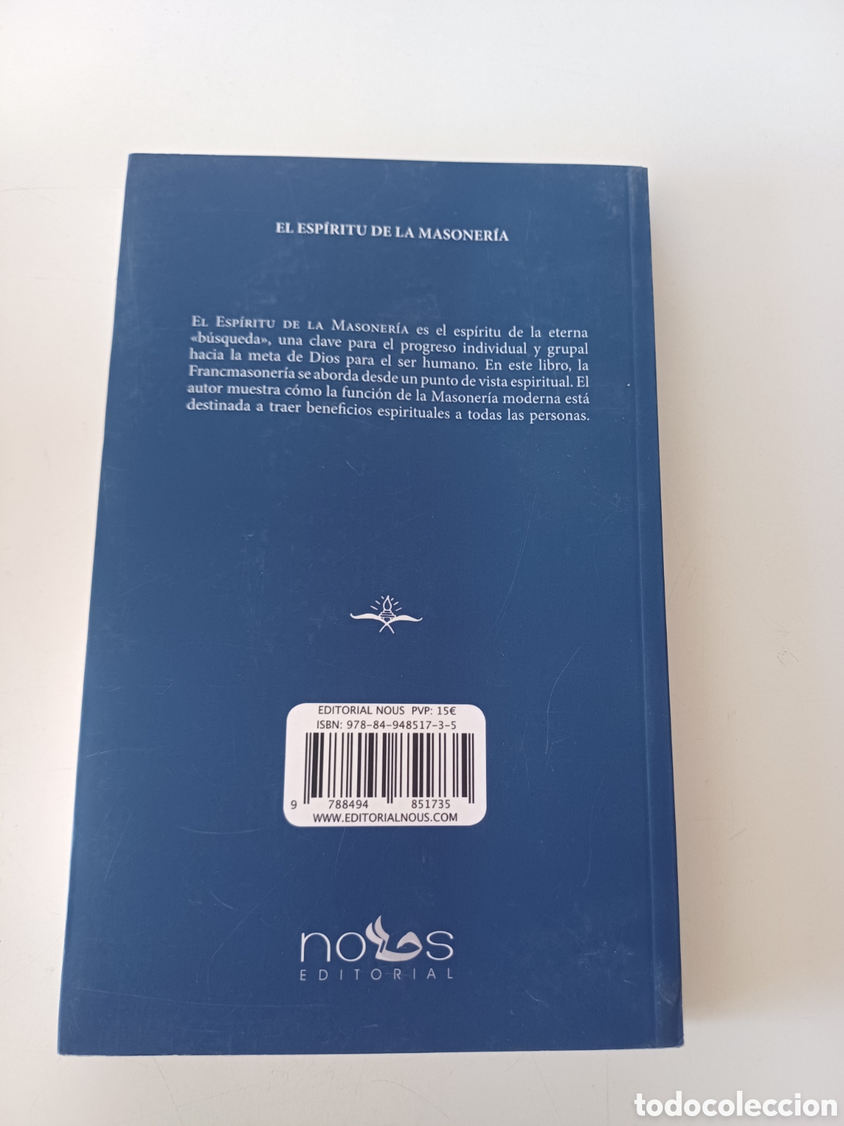 Libros de segunda mano: El esp&iacute;ritu de la masoner&iacute;a Foster Bailey 2018 - Foto 2