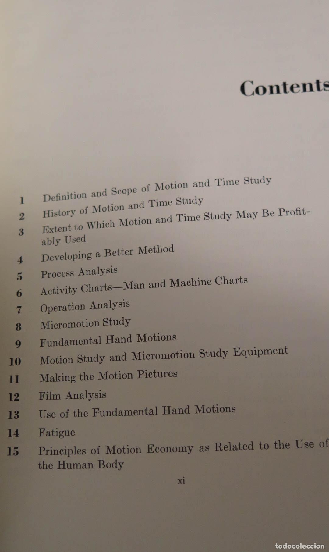 Libros de segunda mano: Motion and Time Study Ralph Mosser Barnes - Foto 2