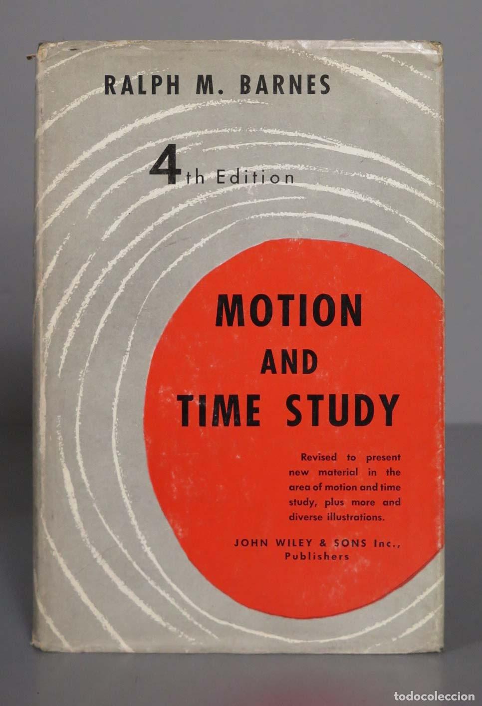 Libros de segunda mano: Motion and Time Study Ralph Mosser Barnes - Foto 1