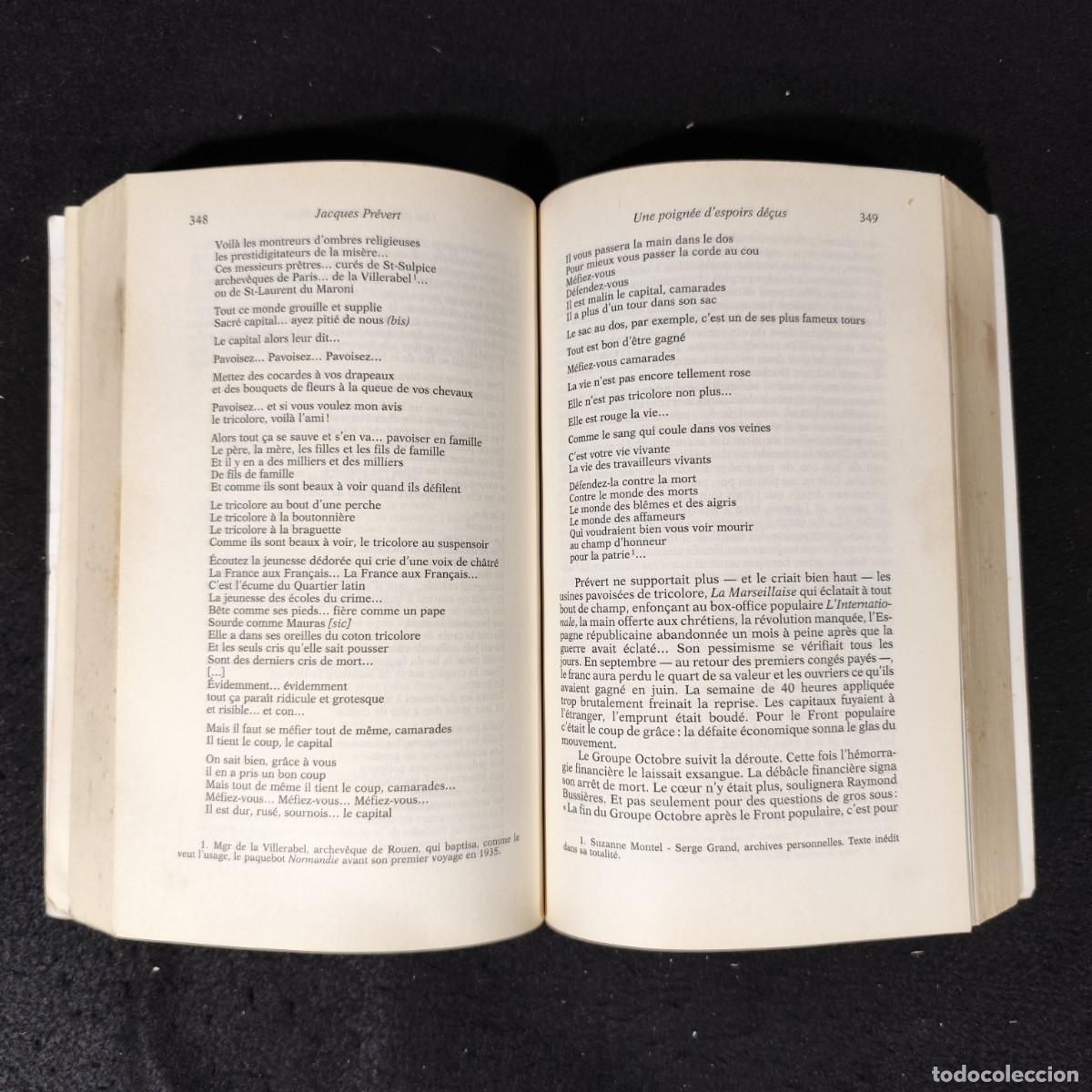Libros de segunda mano: JACQUES PR&Eacute;VERT - YVES COURRI&Egrave;RE - GALLIMARD / 239 - Foto 8