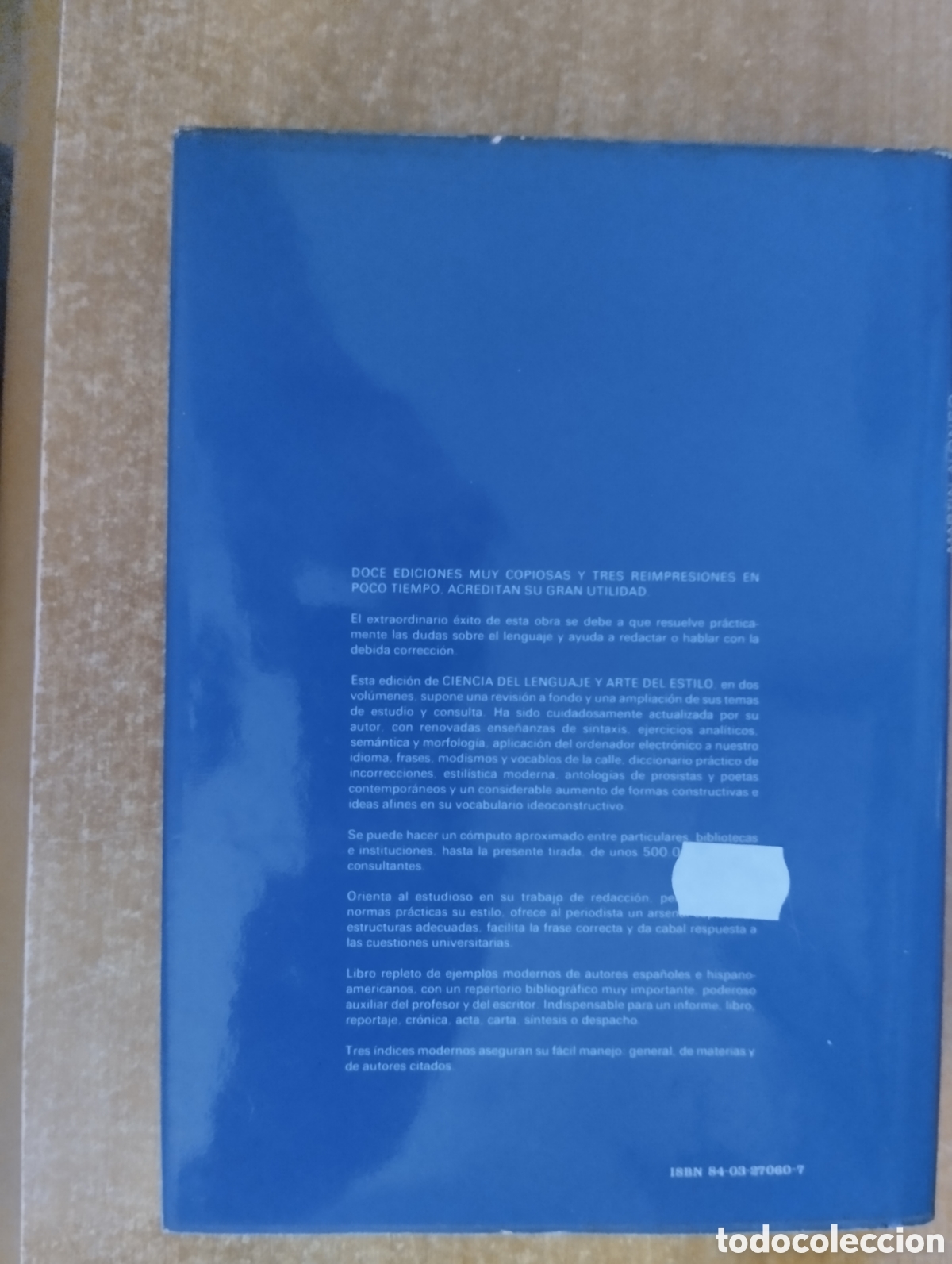 Libros de segunda mano: CIENCIA DEL LENGUAJE Y ARTE DEL ESTILO. LIBRO PRACTICO II Alonso, Martin - Foto 2
