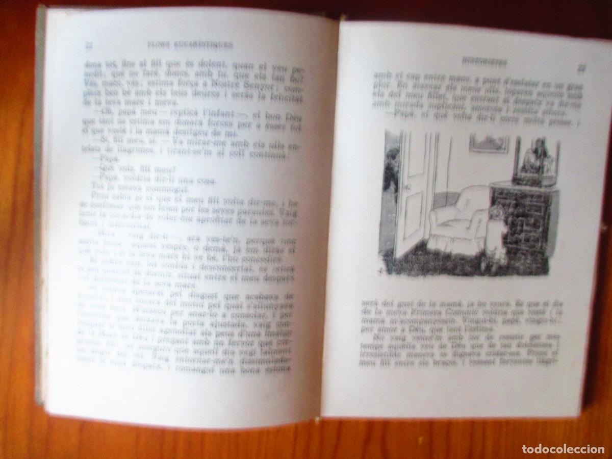 Libros de segunda mano: FLORS EUCARISTIQUES -ED. BALMES, 1953 -EN CATALA - Foto 2
