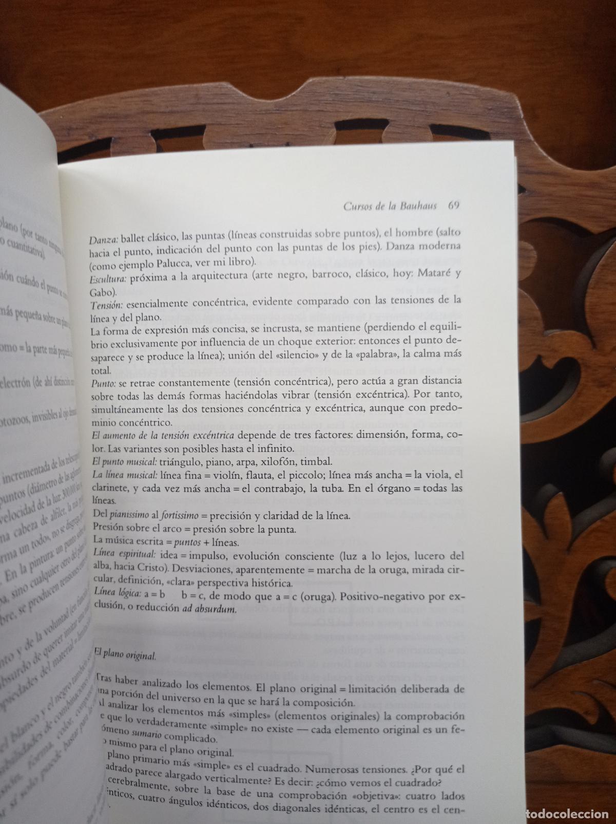 Libros de segunda mano: CURSOS DE LA BAUHAUS, WASSILY KANDINSKY. ALIANZA FORMA 1987 - Foto 3