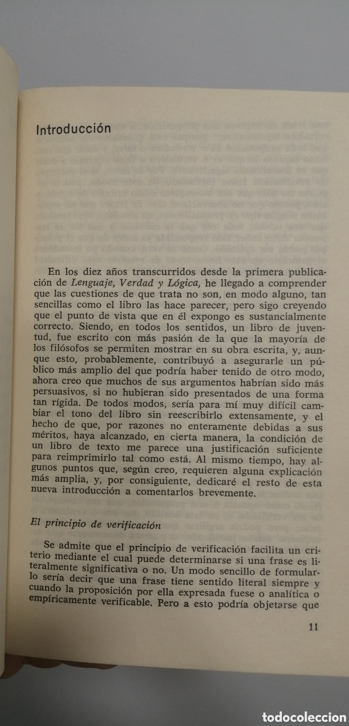 Libros de segunda mano: Lenguaje, verdad y l&oacute;gica A. J. Ayer Ediciones Mart&iacute;nez Roca - Foto 7