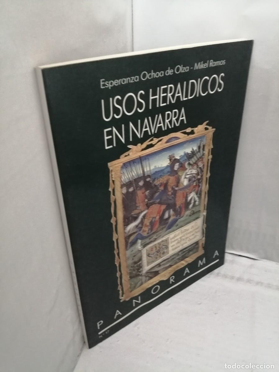 Libros de segunda mano: Usos her&aacute;ldicos en Navarra - Foto 9