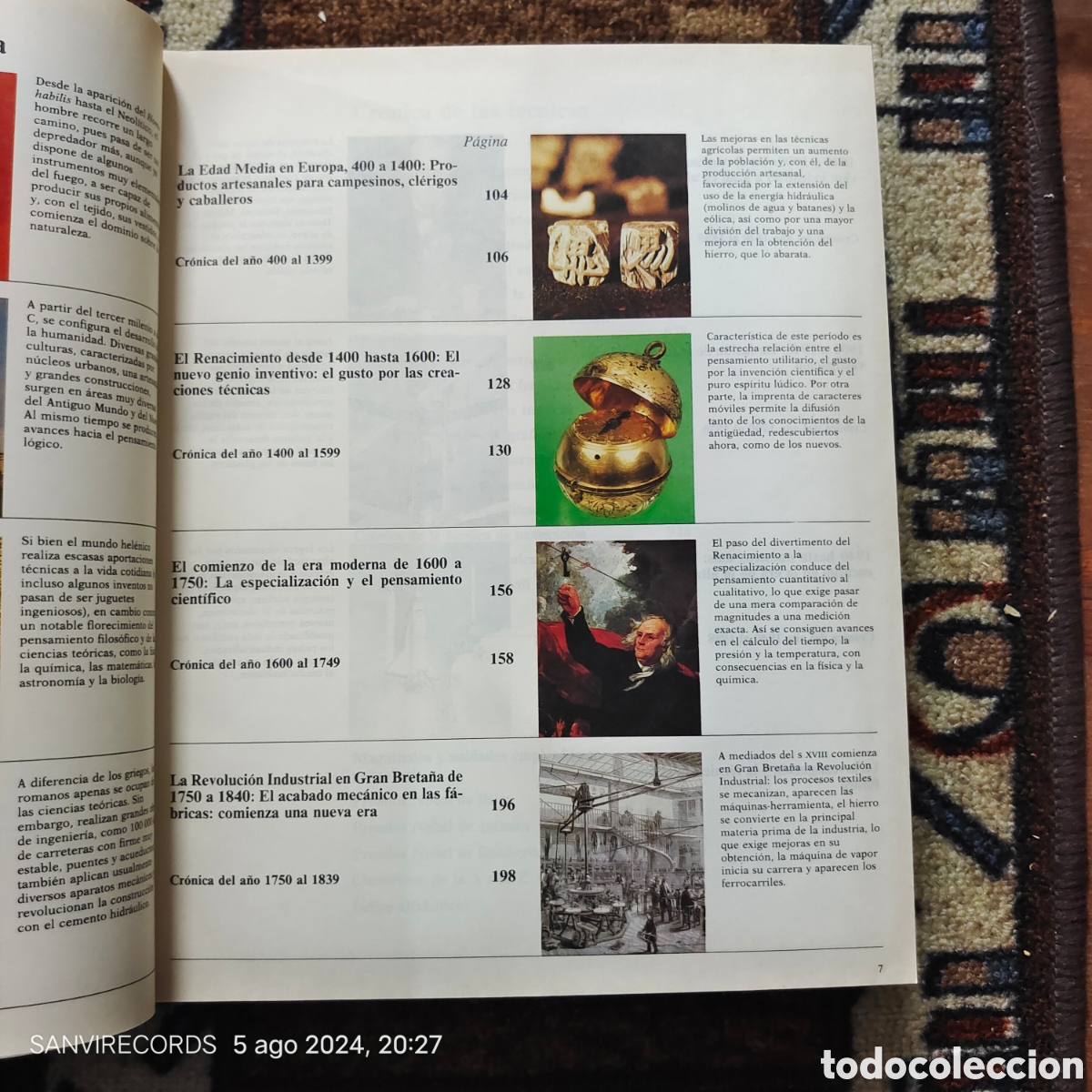 Libros de segunda mano: CR&Oacute;NICA DE LA T&Eacute;CNICA (PLAZA & JANES) - Foto 3