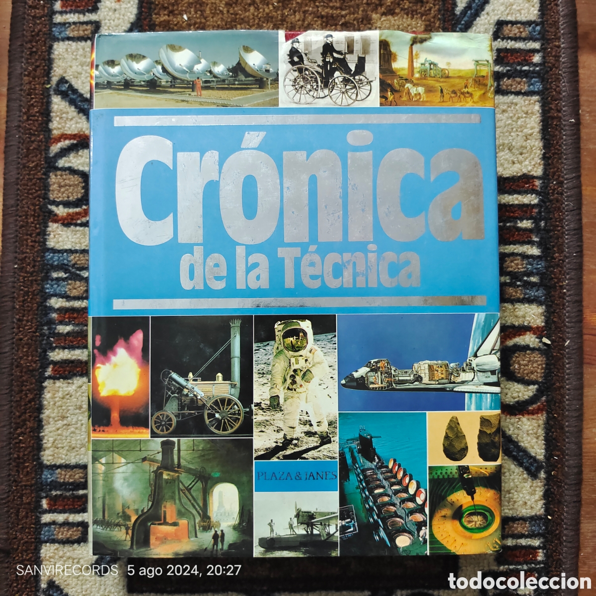 Libros de segunda mano: CR&Oacute;NICA DE LA T&Eacute;CNICA (PLAZA & JANES) - Foto 1