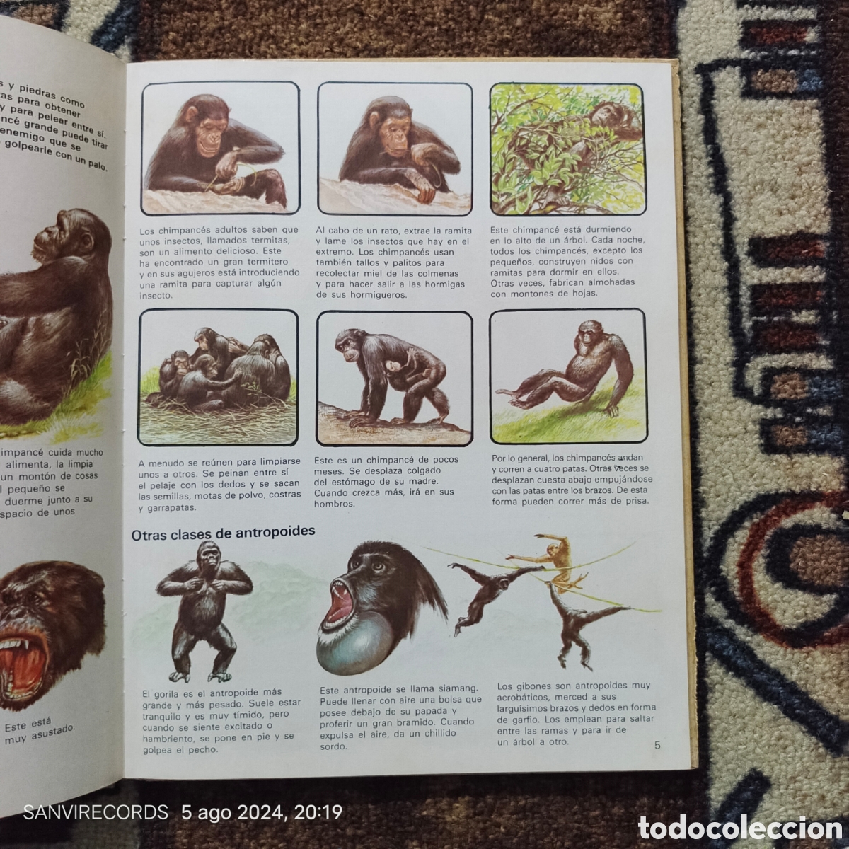 Libros de segunda mano: COMO VIVEN LOS ANIMALES (PLAZA & JANES) - Foto 3