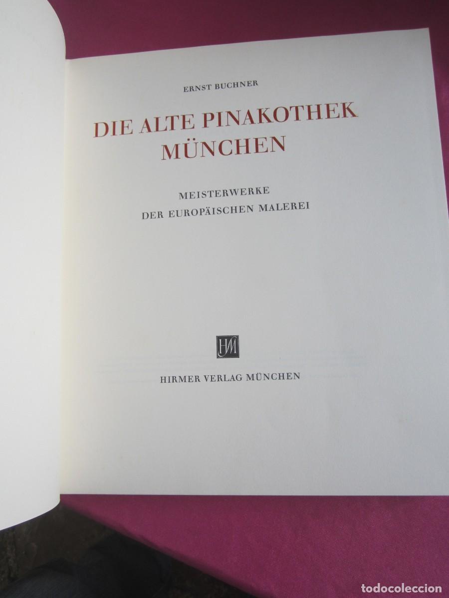 Libros de segunda mano: DIE ALTE PINAKOTHEK MUNCHEN A&Ntilde;O 1957 L112 - Foto 2