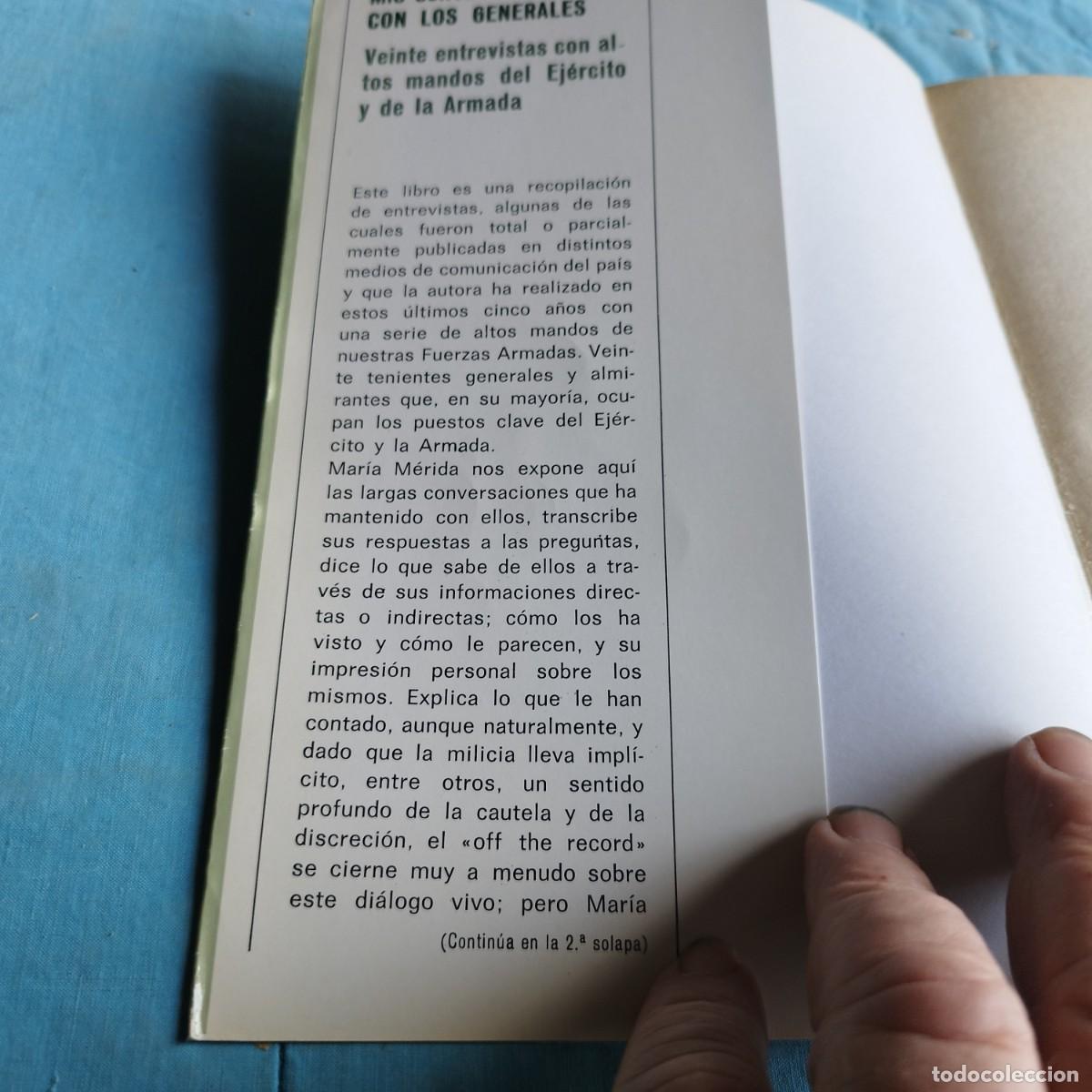 Libros de segunda mano: MIS CONVERSIONES CON LOS GENERALES / MARIA MERICA / GRAVOL 72 / PLAZA&JANES - Foto 6