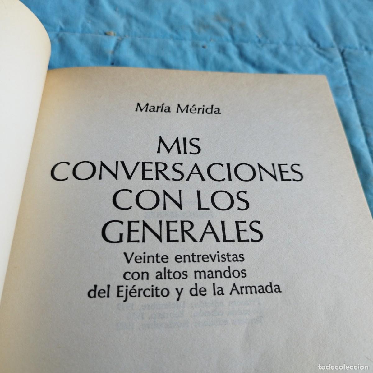 Libros de segunda mano: MIS CONVERSIONES CON LOS GENERALES / MARIA MERICA / GRAVOL 72 / PLAZA&JANES - Foto 8