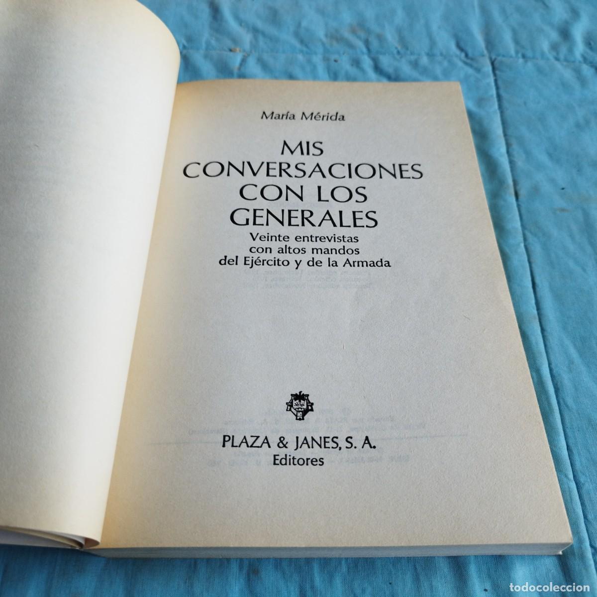 Libros de segunda mano: MIS CONVERSIONES CON LOS GENERALES / MARIA MERICA / GRAVOL 72 / PLAZA&JANES - Foto 9