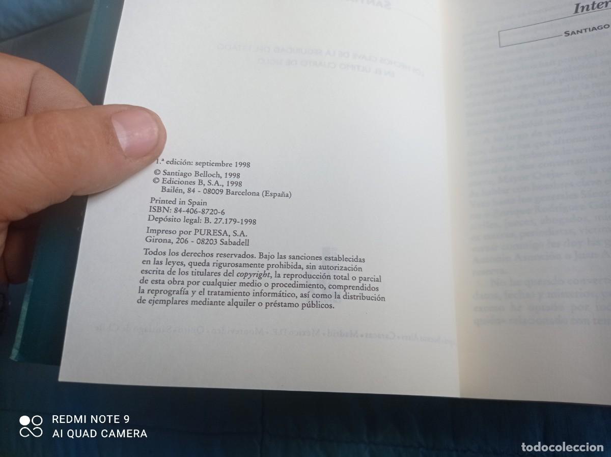 Libros de segunda mano: INTERIOR / SANTIAGO BELLOCH / GV58 / EDICIONES B - Foto 6