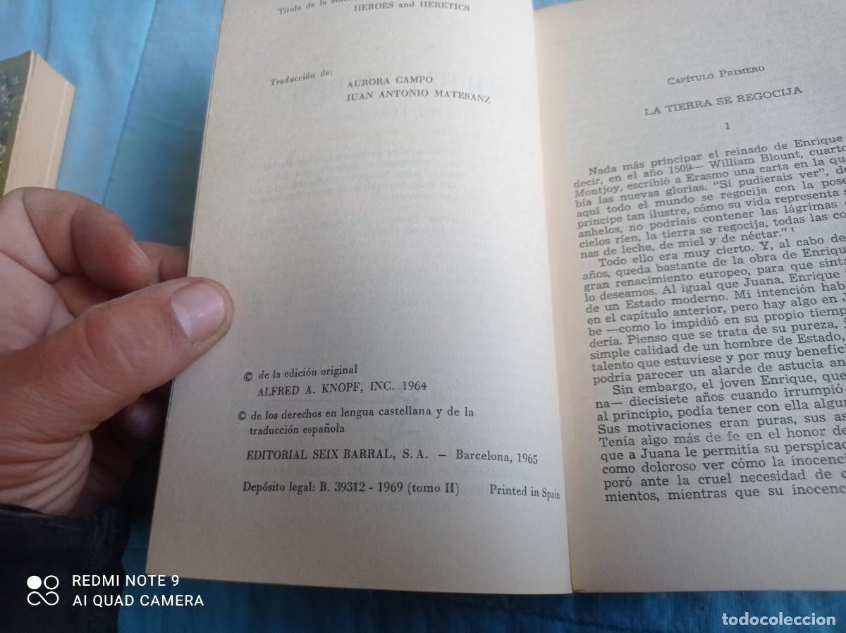 Libros de segunda mano: HEROES Y HEREJES / BARROWS DUNHAM / GV58 / SEIX BARRAL - Foto 5