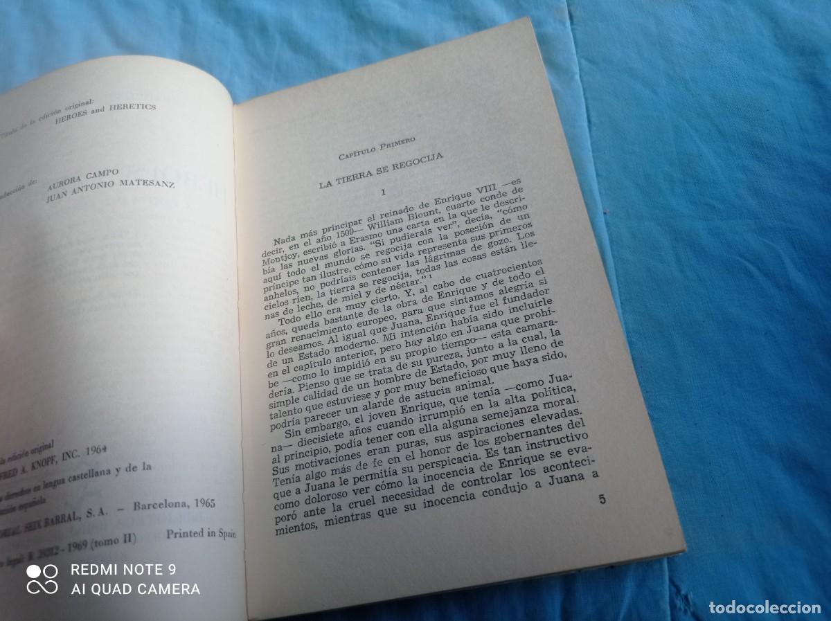Libros de segunda mano: HEROES Y HEREJES / BARROWS DUNHAM / GV58 / SEIX BARRAL - Foto 6