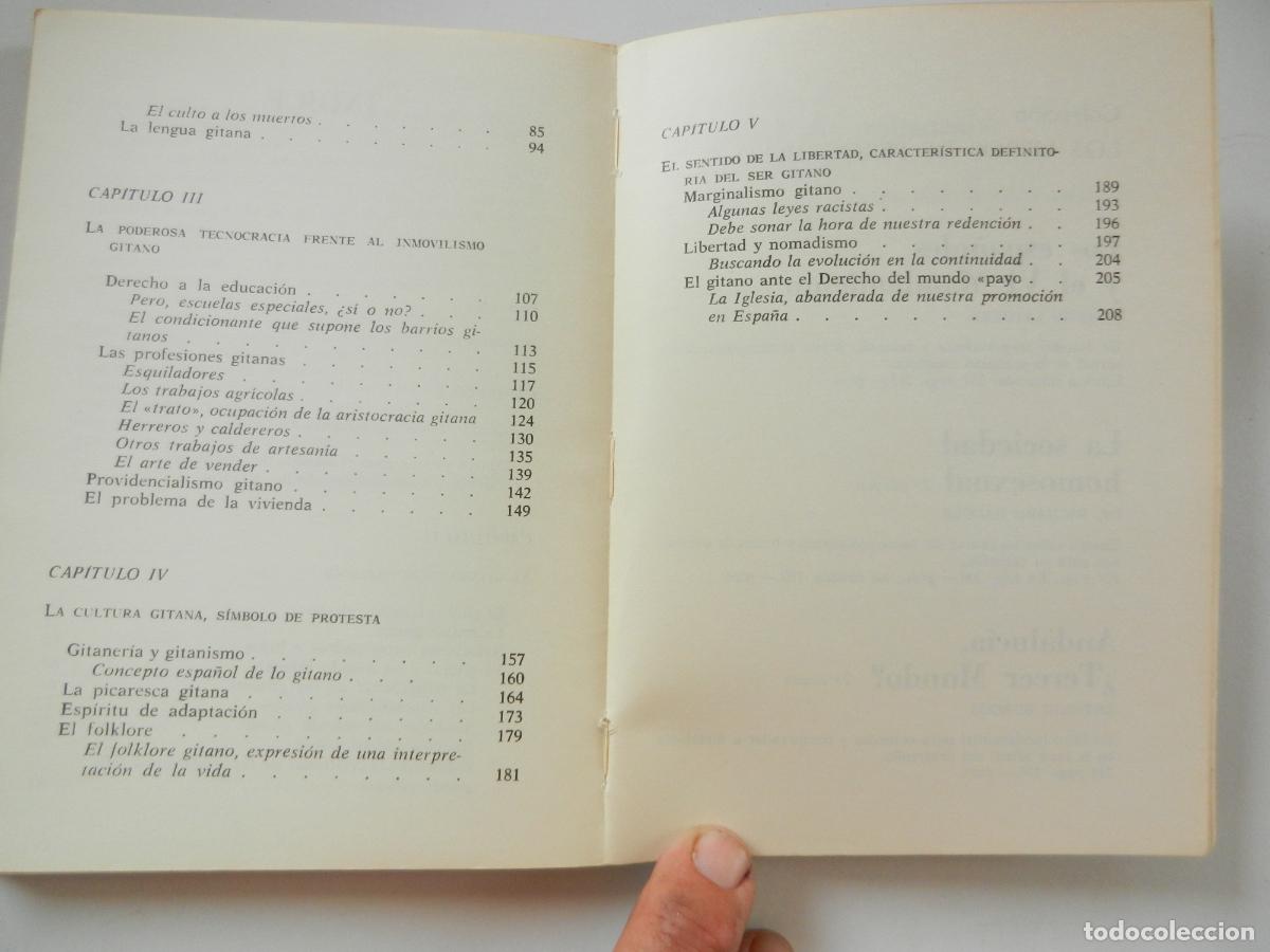 Libros de segunda mano: NOSOTROS LOS GITANOS - JUAN DE DIOS RAMIREZ HEREDIA - EDICIONES 29 1972 - 2&ordf; ED. 4000 EJEMPLARES. - Foto 6